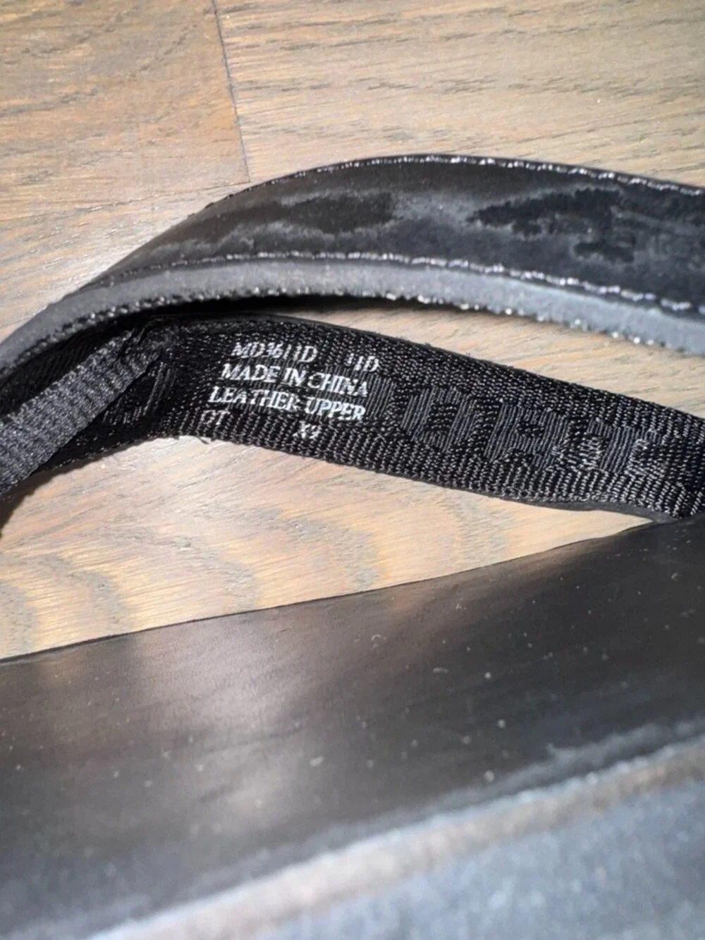 Polo Sport Black Flip Flop Sandals – Men's Size 11, Good Condition